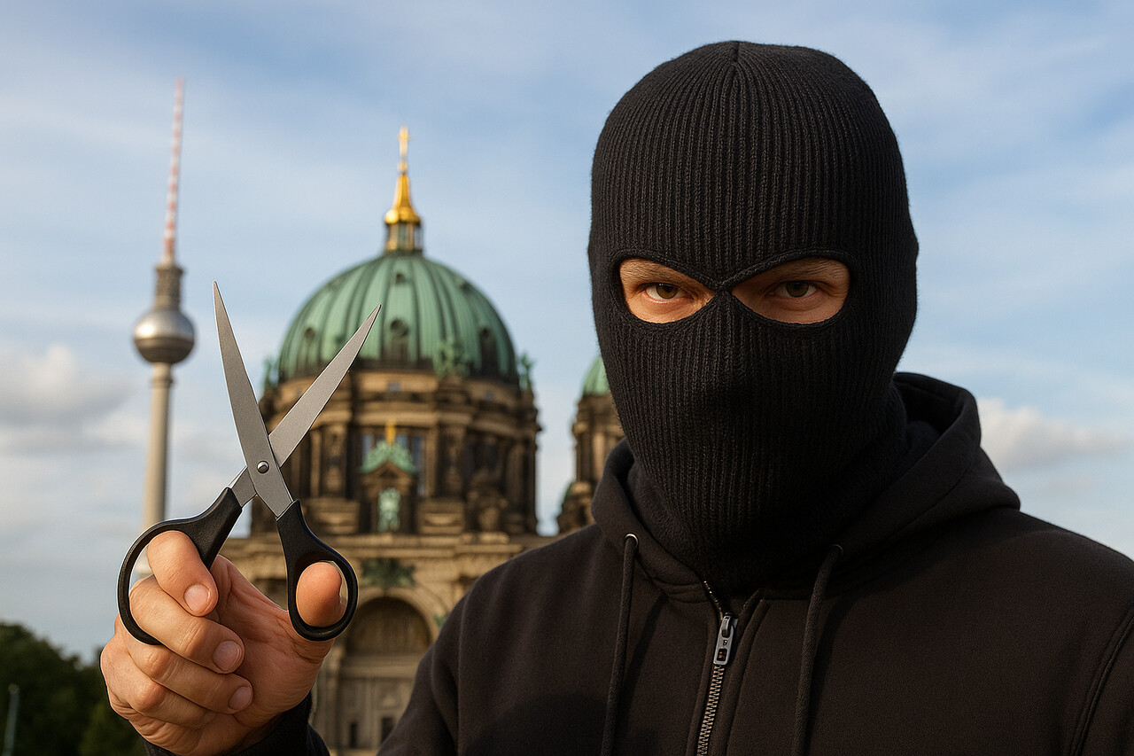 W Berlinie zakazali noszenia noży, wiec przestępcy atakują nożyczkami.