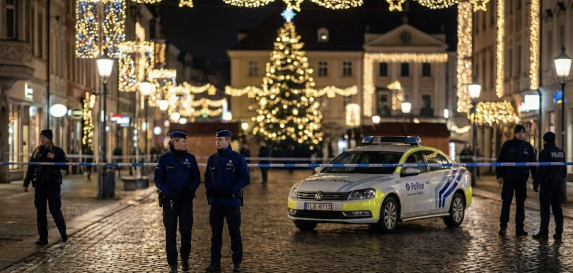Belgia: Atak na policjantów w Wigilię.