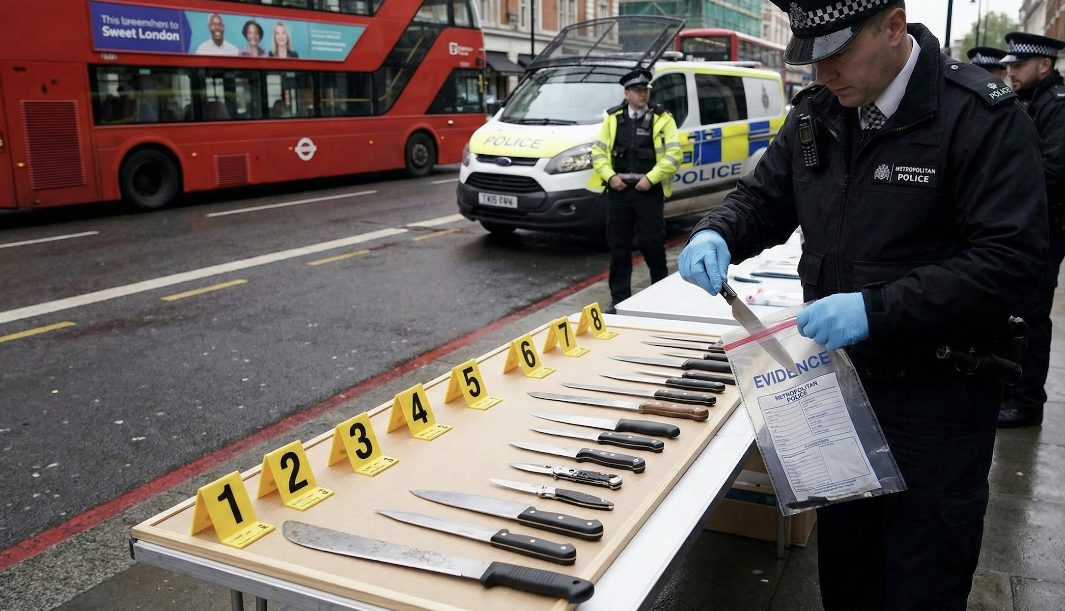 Ataki nożem w Londynie