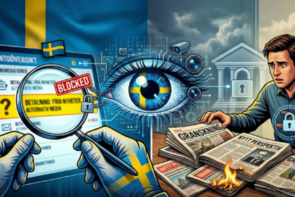 Inwigilacja klientów w Szwecji poprzez systemy bankowe monitorujące niezależne media i historię płatności.