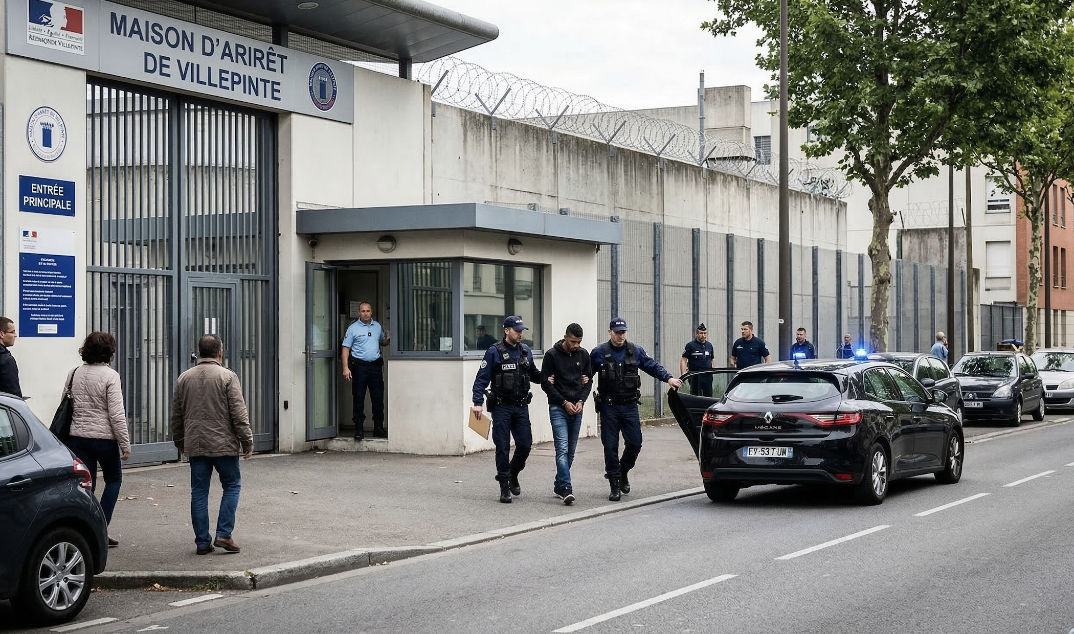 Zuchwała ucieczka z francuskiego więzienia jak z filmu akcji.