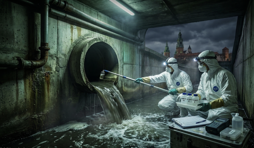 Jakie narkotyki pływają w krakowskich ściekach?