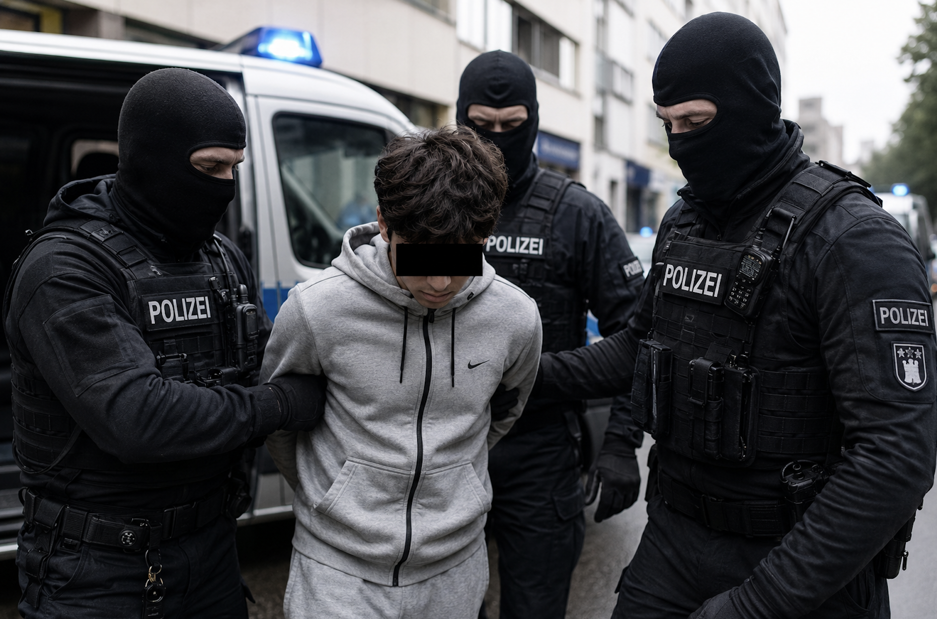 Policja zatrzymuje nastolatka