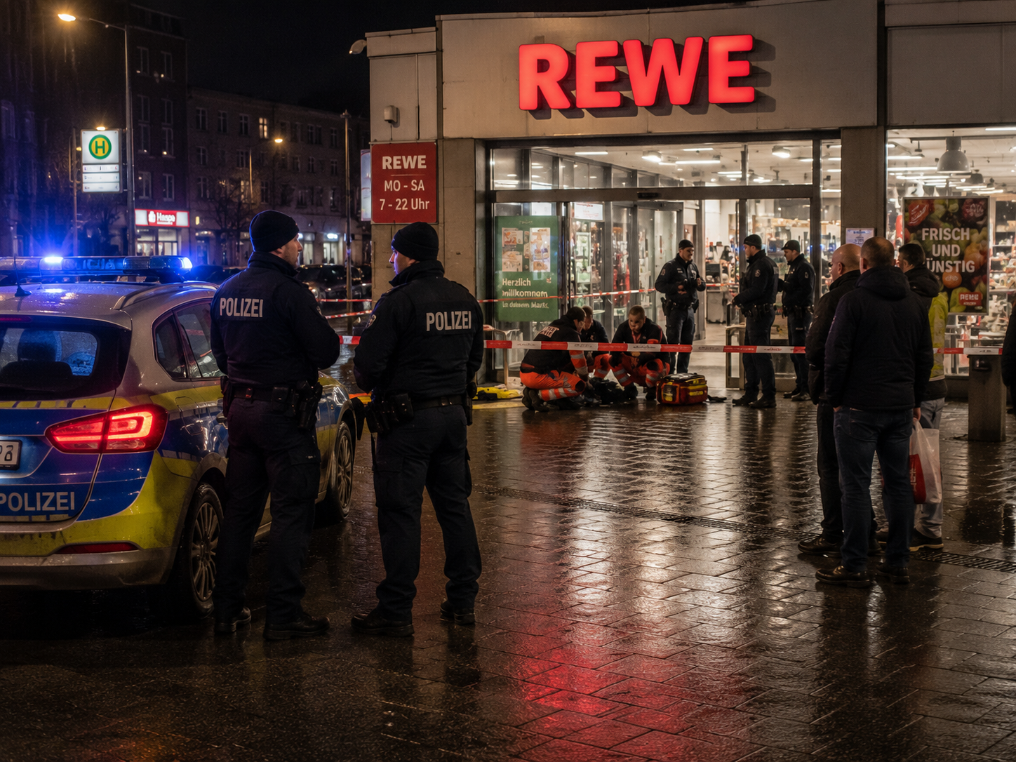 Policja na miejscu zbrodnii