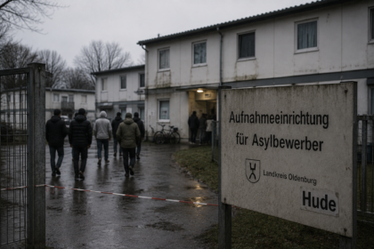 Niemiecki ośrodek dla uchodźców w którym Ukrainiec zaatakował nożem swojego rodaka.