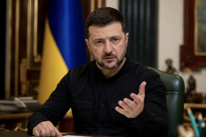 Prezydent Ukrainy informujący o nowej polityce w kierunku polski
