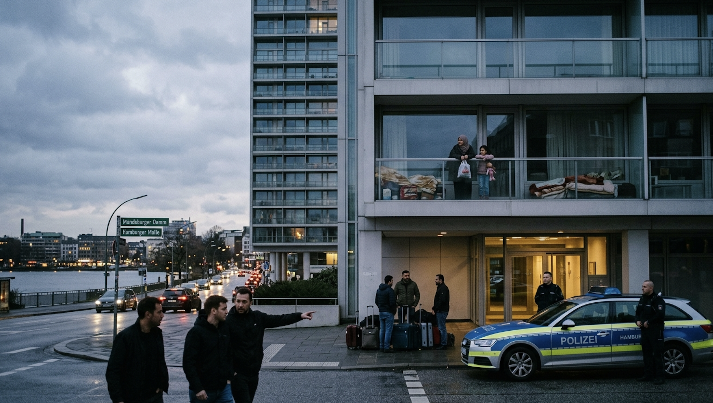 Zakwaterowanie uchodźców w Hamburgu: 8510 euro za mieszkanie.