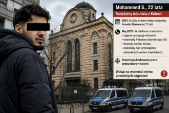 22-letni islamista [Zdjęcie wygenerowane w AI]