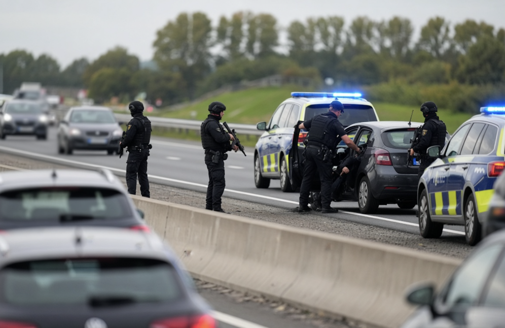 Strzelanina w Rotterdamie: Podejrzany zatrzymany na autostradzie A4.