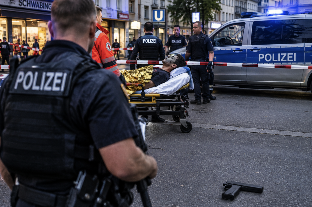 Monachium: Policja postrzeliła 14-latka z repliką broni!