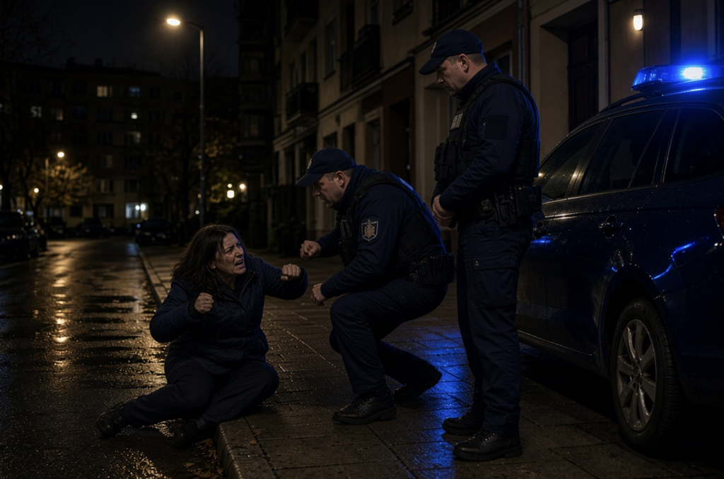 Atak na policjantów: Pijana Ukrainka pogryzła funkcjonariusza!