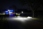 Policja na miejscu potrącenia [Zdjęcie wygenerowane w AI]