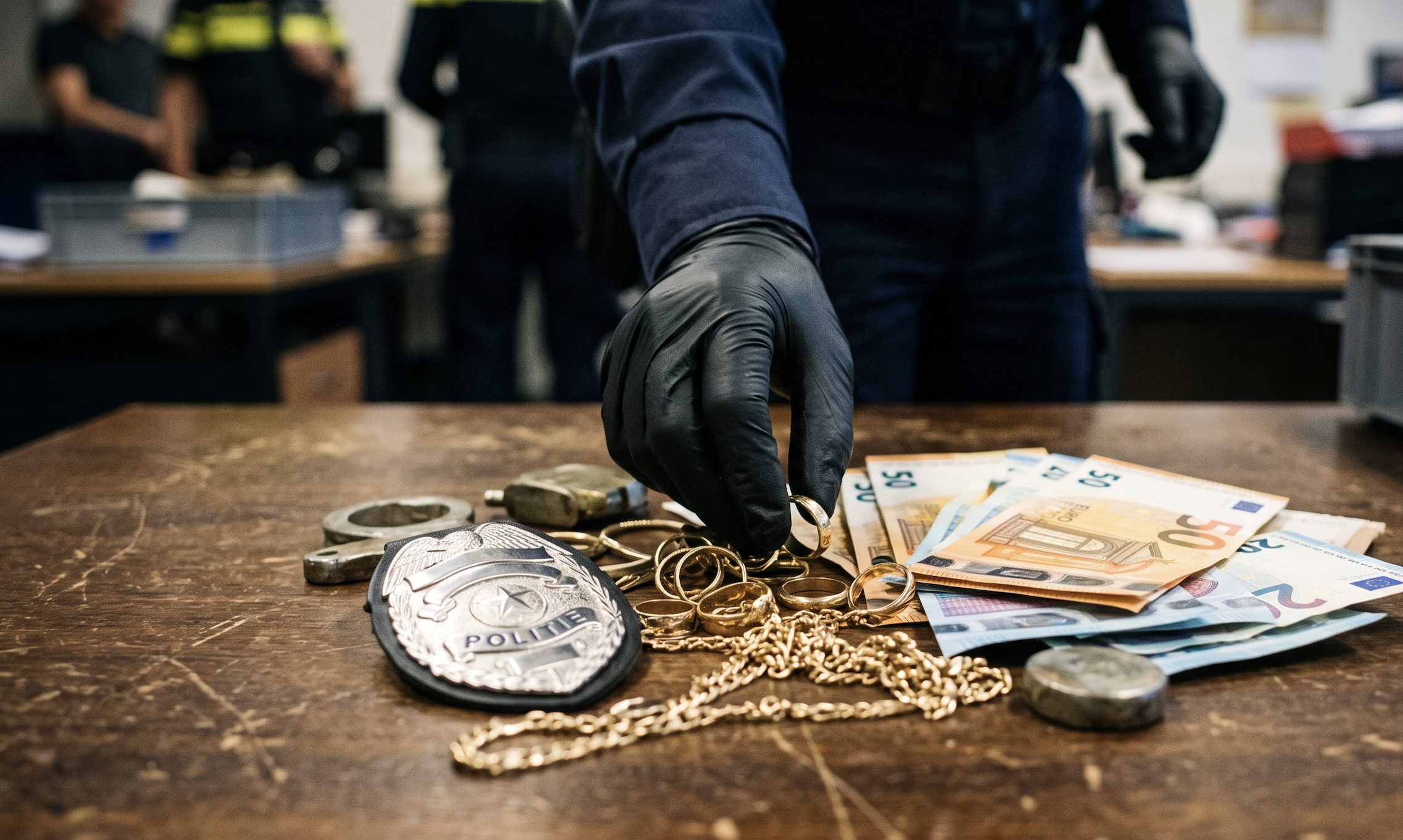 Oszustwo na policjanta w Holandii.
